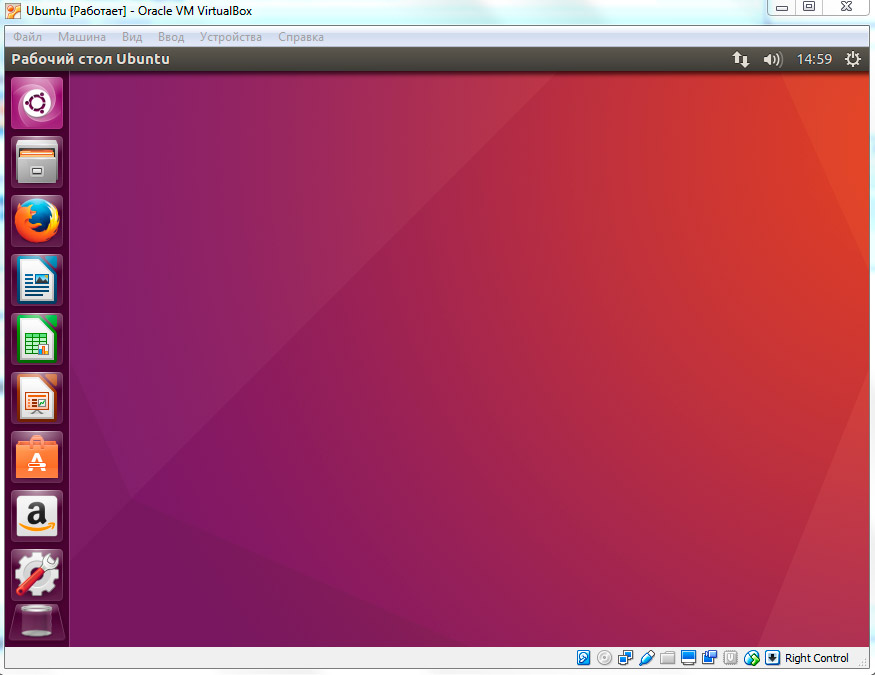 ubuntu on virtualmachine stuck on wallpaper